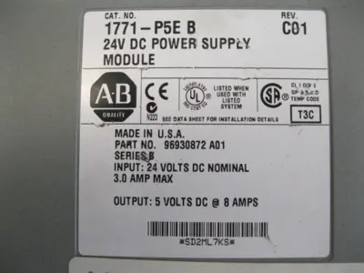 USED Allen-Bradley 1771-P5E/B