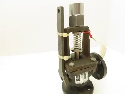 Kunkle FF2251 Safety Relief Steam Valve 1"x 1" Flanged 42 PSI