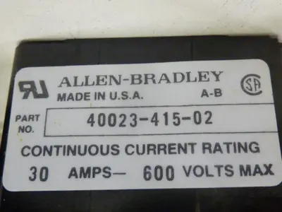 USED ALLEN BRADLEY 40021-558-02