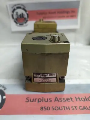 Used ROSS W7476C4332 Solenoid Regulators Ohio US | Surplus Asset Holdings #1241658