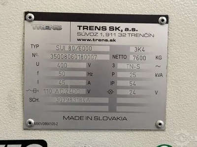 USED 2018 TRENS SUI 80 CLASSIC