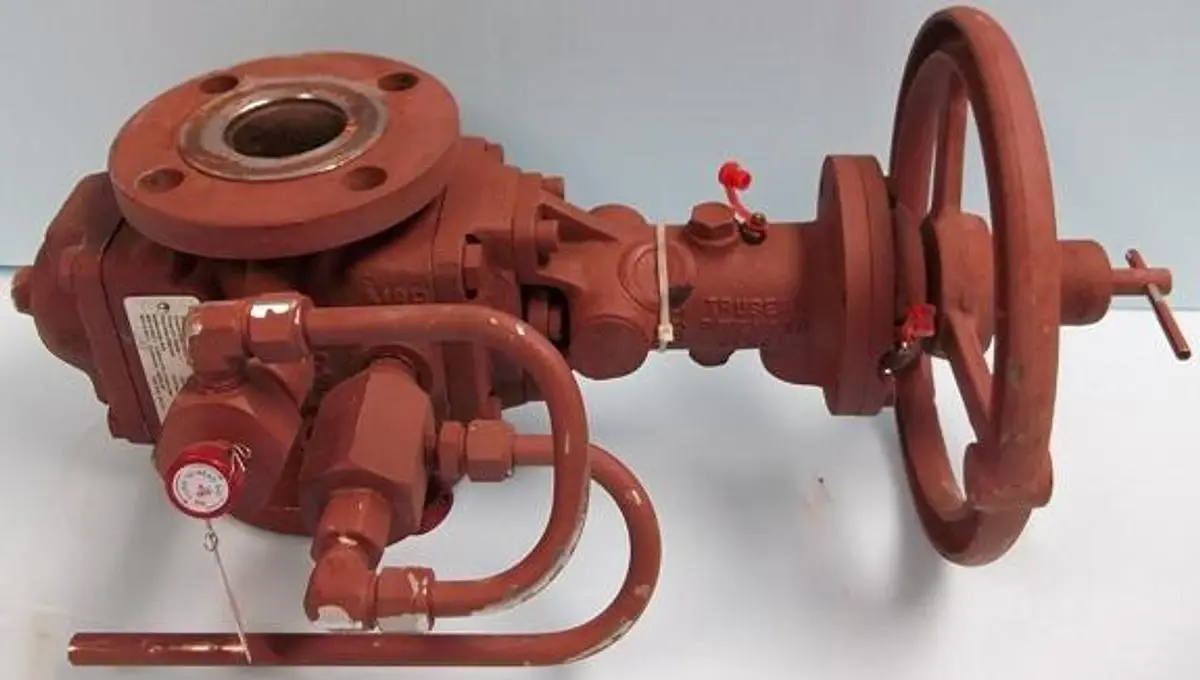 QTY. 1. CAMERON GENERAL VALVE 2" 150 TRUE SEAL FIG...