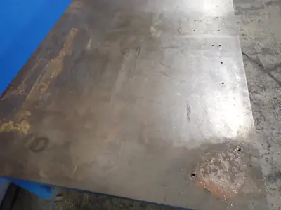 50" X 152" X 36" Portable Welding Table