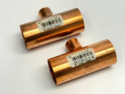 1" x 1" x 1/2" | Tee C x C x C Copper LOT OF 15 -  New Other