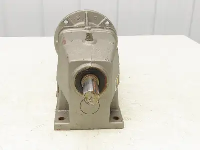 Nord Gear 12-140TC Cast Iron Gearbox 38:1 Reducer 46 RPM 145 IN.LBS. 1" Shaft