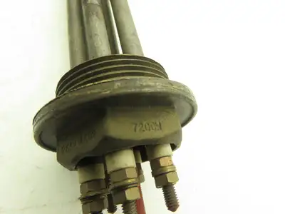 Rica Immersion Heating Element 265/460V 7200W 1.5"NPT Screw Plug 24"L Tube