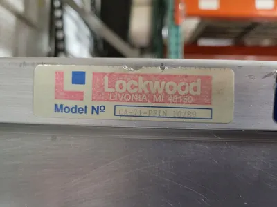 Used Lockwood CA-71-PFIN - 9 Pan Transport Cart
