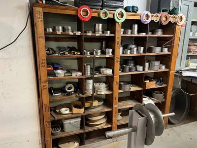 1969 STANAT 8" x 3" s-190 RING SLITTING LINE (14536) SLITTING LINES | Machinery International LLC (56)