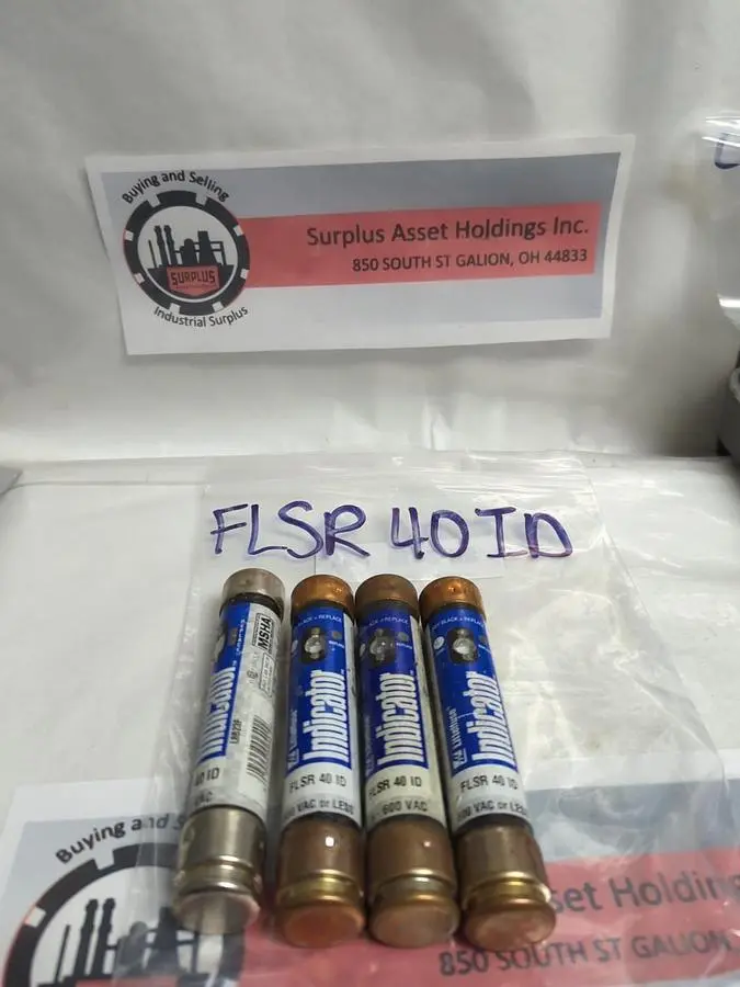 Used LITTELFUSE FLSR40ID Miscellaneous Equipment (Electrical & Power) | Surplus Asset Holdings #1200213