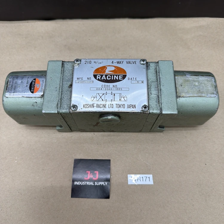 Used Racine 0D4-DSHS-102S Valves/Fittings Indiana US | J&J Industrial Supply #872065