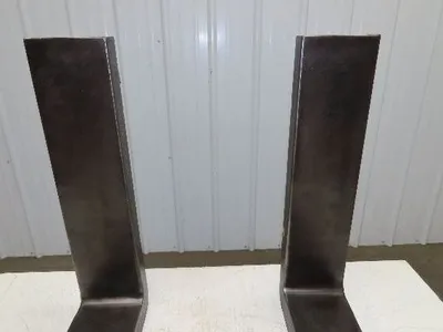 A201-2 5x42" Class 2 Steel Forklift Forks Tines 16" Carriage 1-Pair