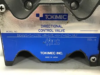 USED TOKIMEC DG4VS-5-22AL-M-U7L-H-7-40-JA2
