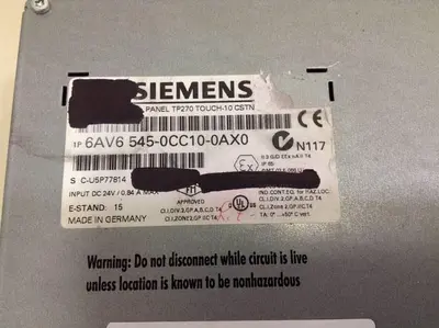 USED SIEMENS 6AV6 545-0CC10-0AX0
