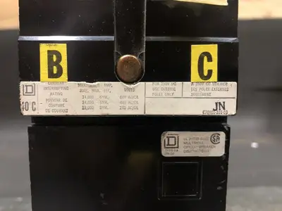 USED SQUARE D FA26015BC