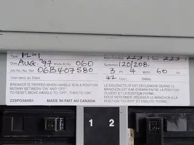 New | in-Stock 1997 CUTLER-HAMMER YS20C42 Switchgears British Columbia CA | Lenmark #835439