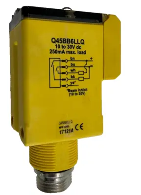 NEW BANNER ENGINEERING Q45BB6LLQ PHOTOELECTRIC SENSOR 39552