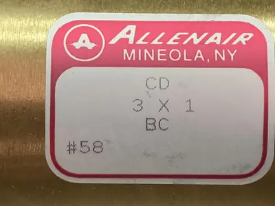 New | in-Stock ALLENAIR CD 3 X 1 BC Cylinders | Surplus Asset Holdings #1206700