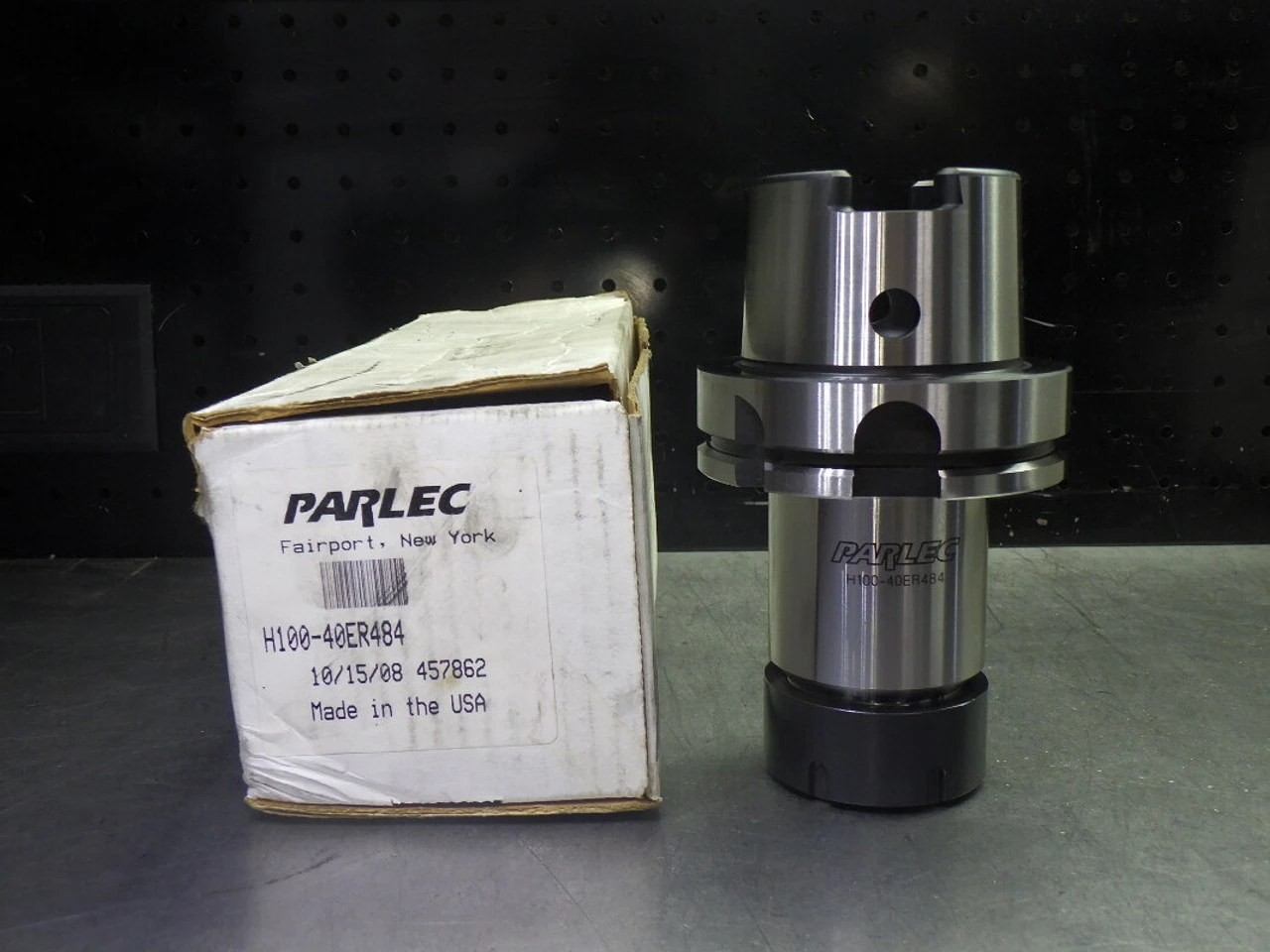 Parlec HSK100A ER40 Collet Chuck 4.95" Pro H100-40ER484 (LOC3494)