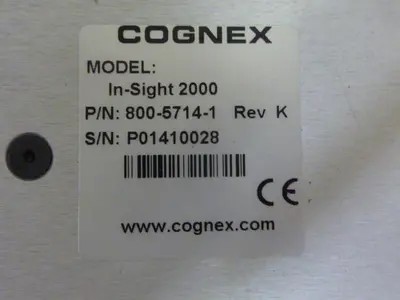 USED COGNEX IN-SIGHT 2000