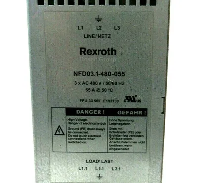 USED REXROTH NFD03.1-480-055 LINE FILTER MODULE R911286920 NFD031480055