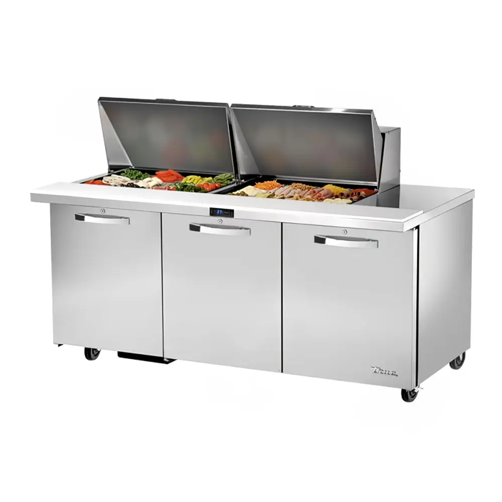 Used True TSSU-72-24M-B-ST-HC-SPEC3 Food Prep Tables Illinois US | Falcon Restaurant Supply #1374090