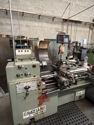 Used GRAZIANO SAG 12 Engine Lathes IT | Gamba Macchine Srl #1281133