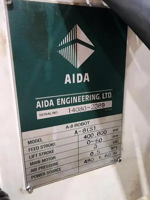 USED AIDA MODEL: A-8(S)