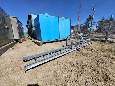 16ft. Steel Caged Ladder