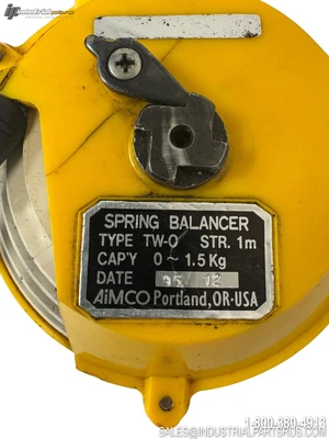 Used AIMCO TW-0 0~1.5KG Balancers Kentucky US | Industrial Parts R Us Inc. #1353571