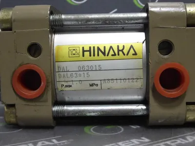 Hinaka DAL 063015 Pneumatic Cylinder Pmax 1.0 MPa A85110122 Used