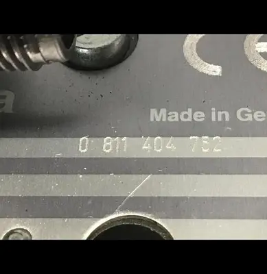 USED BOSCH 0 811 404 752
