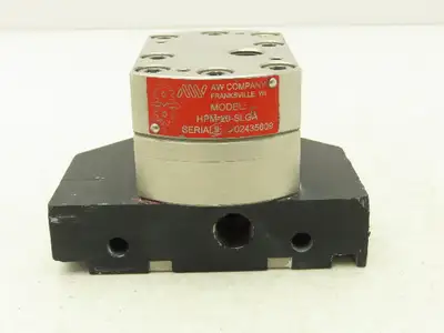 AW Company HPM-20-SLGA Positive Displacement Gear Flow Meter Hall Effect Sensor
