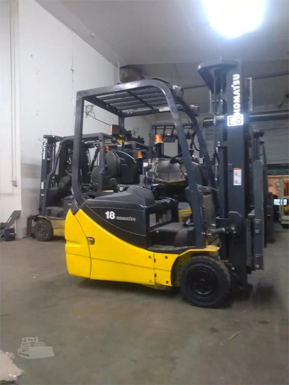 Used 2017 KOMATSU FB18MU-12 4-Wheel Sit down Electric Counterbalance Forklifts Nevada US | ABN Services #1339301