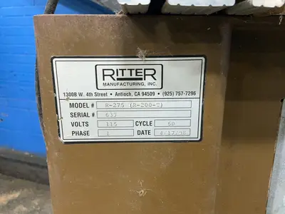 Used RITTER MANUFACTURING R275 (R200T) Pocket Hole Machines Ohio US | HGR 24 #1345141