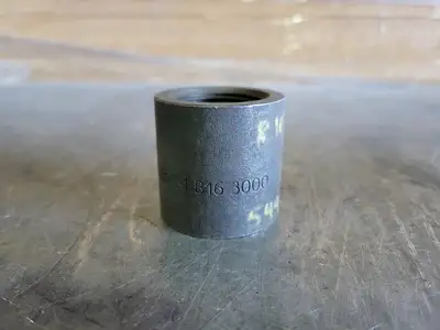 1" End Cap, B16, Class 3000, SA/A350LF2C1