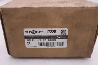 NEW DODGE 117225 TAPER LOCK BUSHING 3535 X 2-11/16-KW STOCK 5645CC