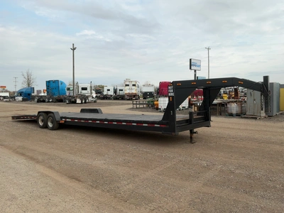 Used 2006 KAUFMAN 36' TANDEM AXLE GOOSENECK Gooseneck Cargo Trailers Michigan US | Miedema Asset Management Group #1769393