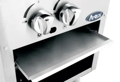 New | in-Stock Atosa New Atosa ATSP-18-1L Single Gas Stock Pot Stove (Low Height) Gas Cooking Equipment Illinois US | Falcon Restaurant Supply #1375285