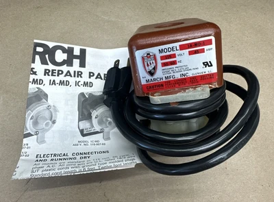NEW March Manufacturing 1A-MD-1