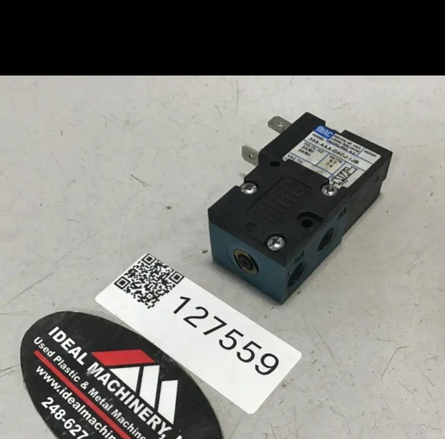 Used MAC 35A-AAA-DACJ-1JB Valves/Fittings Michigan US | Ideal Machinery #1311298