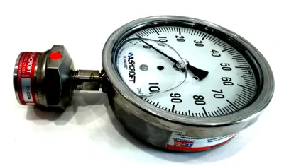 NEW ASHCROFT 35-1009-SWL-02L-100#-XCG GAUGE 351009SWL02L100XCG