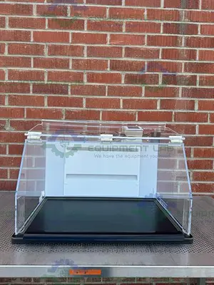 USED FLOW SCIENCES FS2015 BKGVA 3 FT TOP MOUNT VENTED BALANCE SAFETY ENCLOSURE