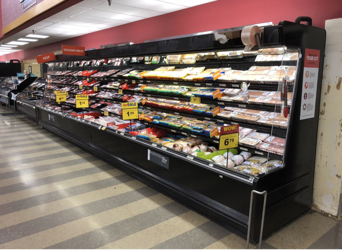 Refurbished  Warren 5 Deck Meat Case  Call for Quote
