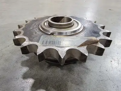 Idler Roller Chain Sprocket 80C19107I, Size 80, 19 Teeth w/ ER23 Bearing