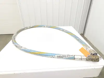 Wilcox 1.5"x 12' Flexible Chemical Transfer Hose Camlok Ends