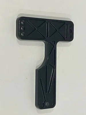 USED FORTRESS INTERLOCKS ERGONOMIC HANDLE MOUNTING PLATE