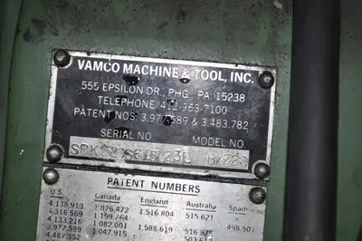 USED VAMCO BK-220-11