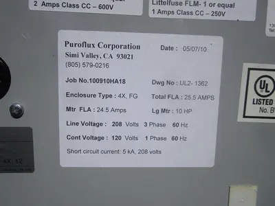 USED PUROFLUX PF61-040