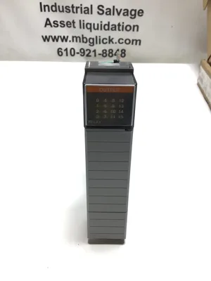 USED ALLEN-BRADLEY 🔧 MODEL: 1746-OW16 / SERIES C – RELIABLE AND TIME-TESTED MODULE FOR MANAGING 16-POINT OUTPUTS.