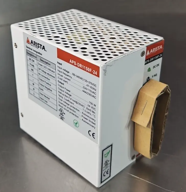Used ARISTA _UNKNOWN_ DIN Rail Power Supplies South Carolina US | Palmetto Automation #1155277